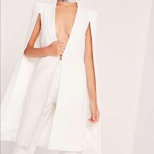 Misguided cape blazer